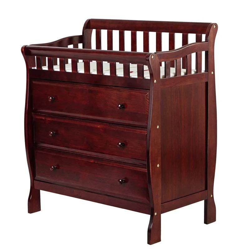 Drawer Baby Dresser Pine Solid Wood