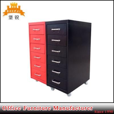 Modern Design Narrow Storage Drawers Cabinet Used for Study or Beside Desk