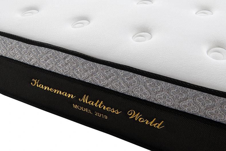 Home & Garden Furniture New Luxury Pocket Spring Hybrid Mattress High Density Foam 12 Inch Medium King Single Size