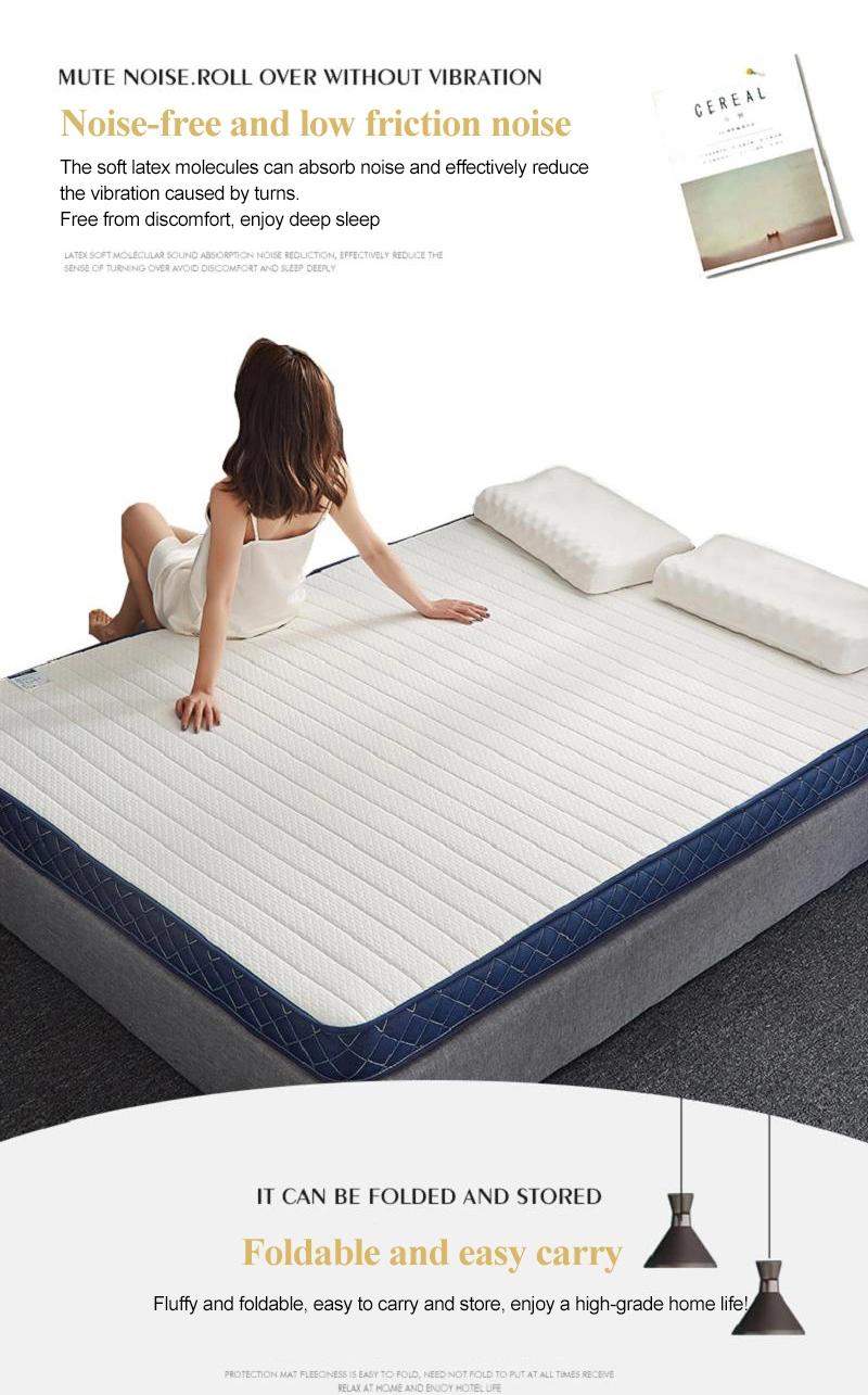 Home Bunk Bed Mattress Multi-Purpose Portable Skin Friendly Foam Double