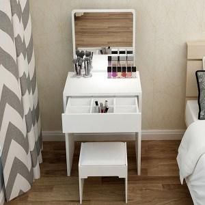 Bedroom Wood Furniture Vanity Dressing Table Makeup Dresser with Mirror
