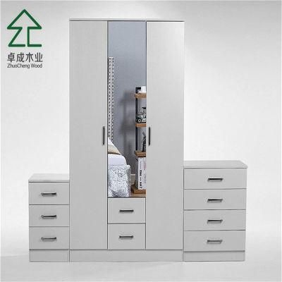 American Student Island White Color Wardrobe