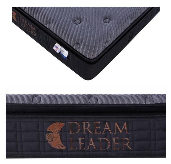 Euro Top Comfort Sleep Soft Foam Latex Pocket Spring Mattress