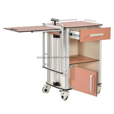 Hospital K Board Medical Bedside Cabinet with Dining-Table