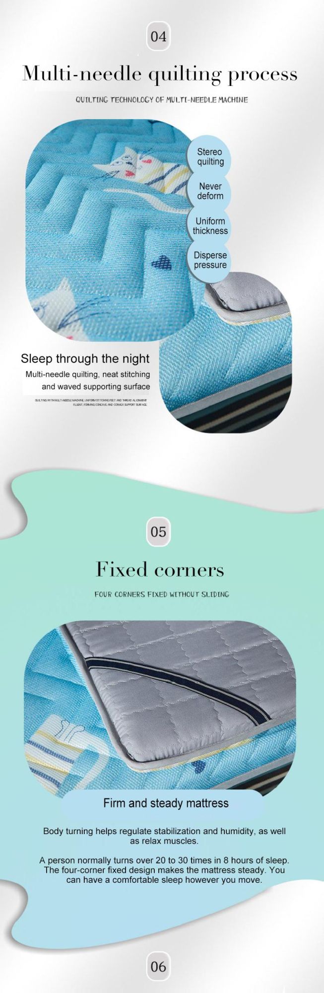 Forces Bunk Bed Mattress Portable Soft Thin Comfortable Single