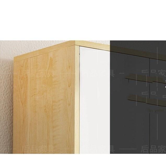 Nordic Minimalist Modern Wardrobe Panel Dressing Mirror Assembly Bedroom Wardrobe