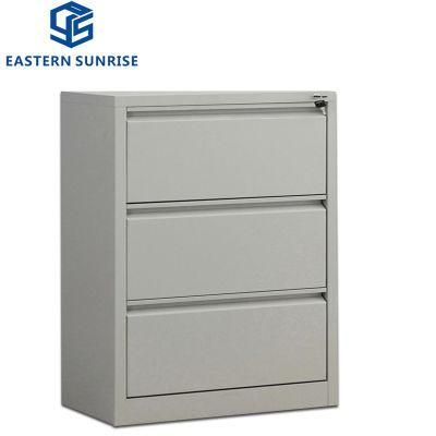 Office/School/Home/Hotel Use 3-Drawer Filing Cabinet