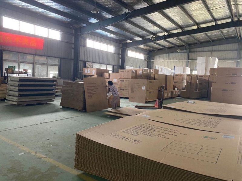 Huayang Wood Bedroom Bed Furniture in Optional Furnitures Color Bedroom Bed