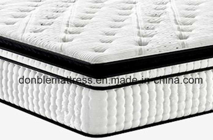 High End Euro Pillow Top Foam Mattress Rolled in a Box