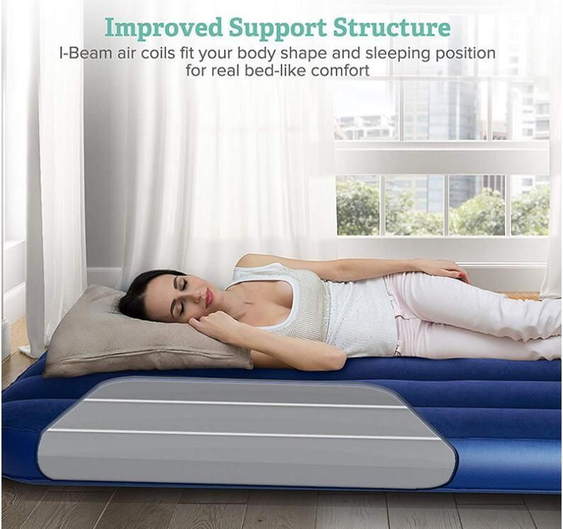 Folding Self-Inflating Air Mattress Sleeping Pad Camping Bed Mattress
