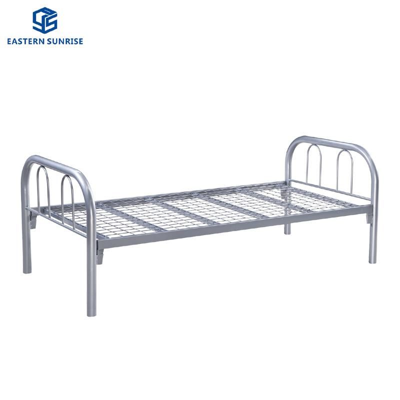 Super Quality Low Price Metal Steel Iron Single Bed