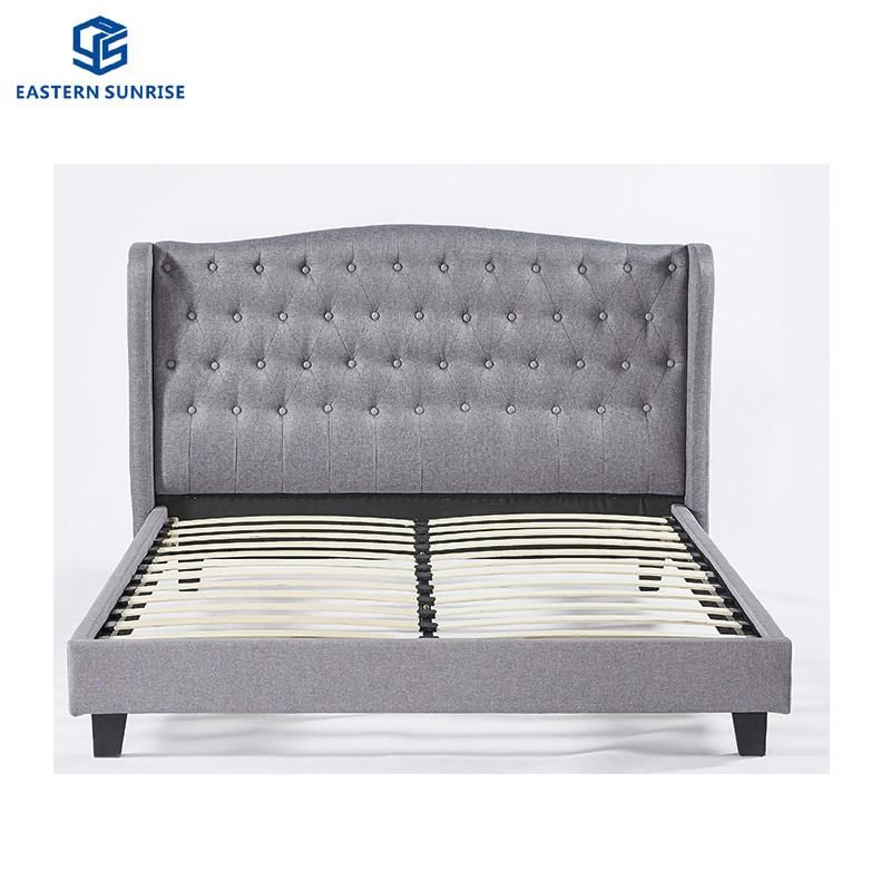 Environmentally Friendly Odorless Double Leather Bed