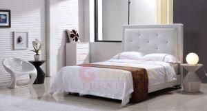 Italian Latest Bedroom Furniture Designs Soft Leather Bed