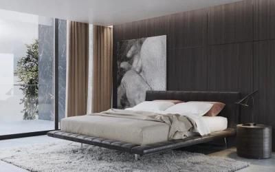 Luxury Home Walk in Closet Furniture Solid Wood Modern Bedroom Wardrobe