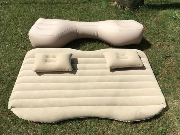 CL2A-EB02 Comlom Camping Inflatable Soft Plush Top Airbed for Car