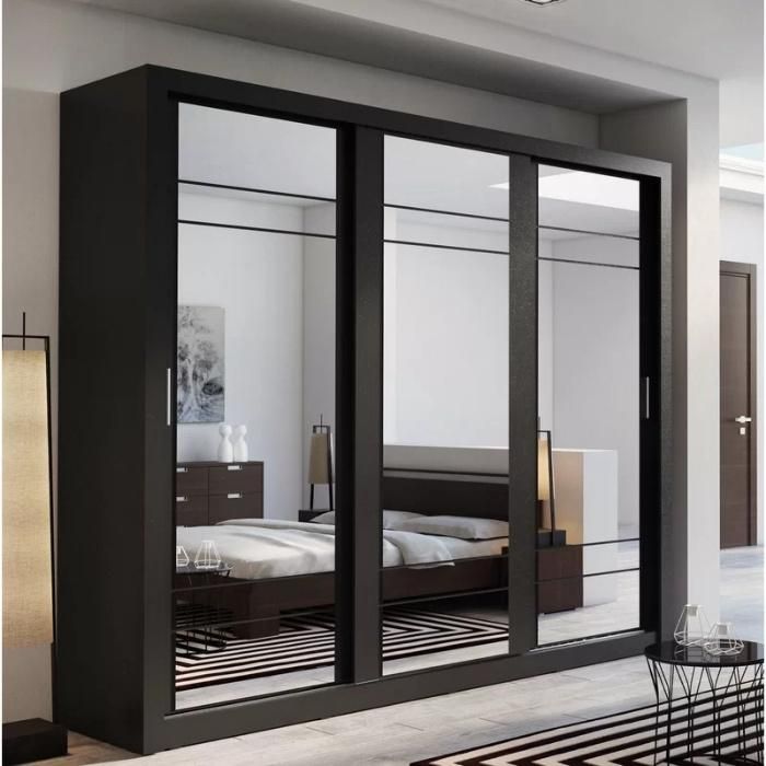 Wholesale Sliding Door Cloth Closet Wardrobe for Bedroom Furniture