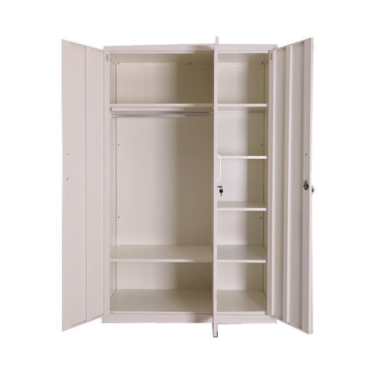 Kids Furniture Bedroom Metal Wardrobe with Carton Picture