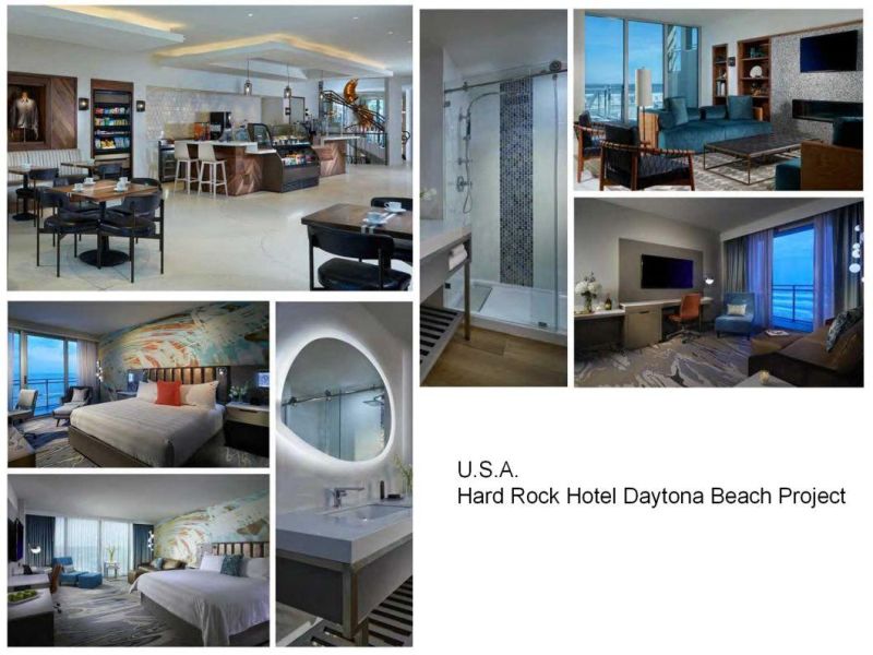 Wholesale Wood Furniture Hotel Bedroom Furniture TV Cabinet for Hotel Room Use
