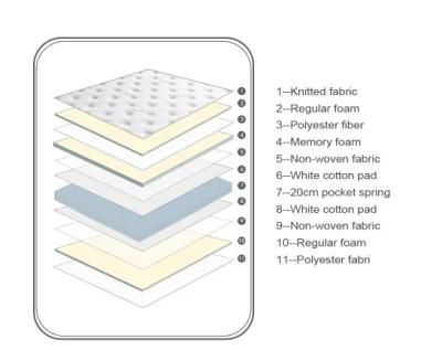 China Rectangular Dreamleader/OEM Compress and Roll in Carton Box Blanket Foam Mattress
