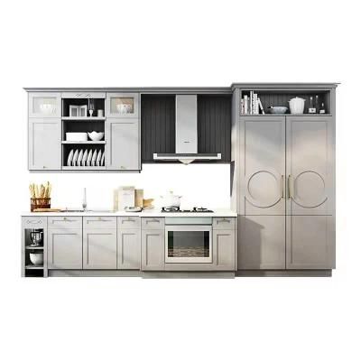 European Style Factory Design Kitchen Cabinets Modern Wood