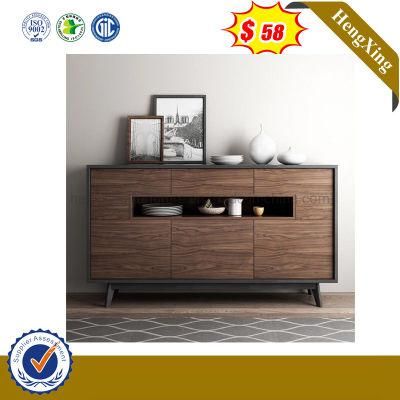 Modern Home Hotel Living Room Melamine Wooden Storage Dining Cabinet