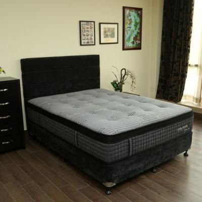 Eb21-4 Wholesale Home Furniture Memory Foam Mattress Pocket Spring Latex Mattress Queen Bed