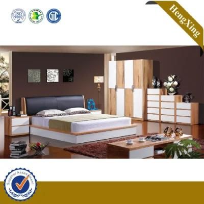Latest Wood Cabinet King Size Bedroom Furniture Set