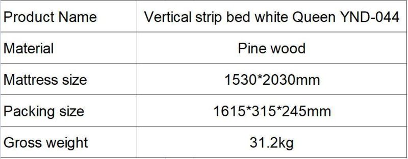 Bedroom Furniture Set Solid Wood King Size Adult Bed