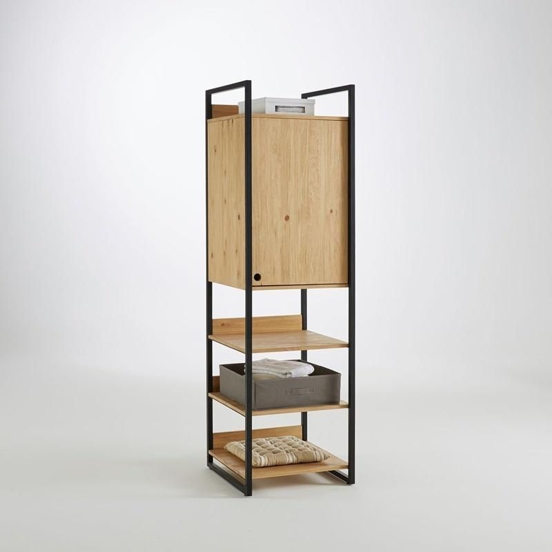 Walk Closet Wardrobe with Wood Melamine Finish