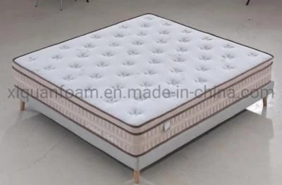 Flat Packed Pocket Spring Mattress Natural Latex Bedroom Mattress