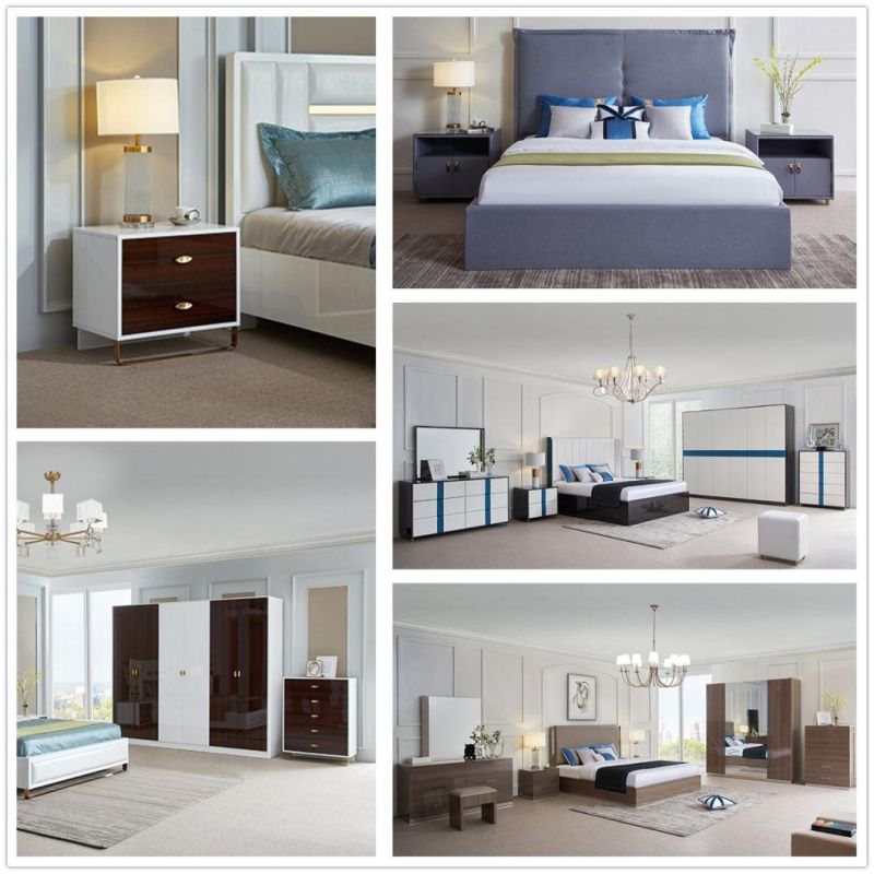 Latest Modern Bed Room Furniture Set Furniture Hotel for Sale Hotel Room Set King Size Bedroom