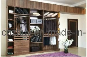 Wood Wardrobe Design for Bedroom Furniture (WR-11005)