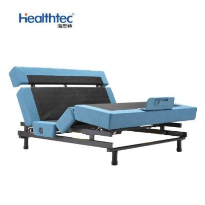 Remote Control Custom Electric Adjustable Bed Frame with Mattress