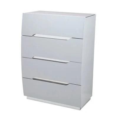 Nova 4 Drawer Tall Chest Wooden 5-Drawer Cabinet