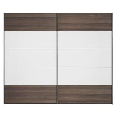 Wooden Design Sliding Door 20dd029 Melamine Bedroom Wardrobe