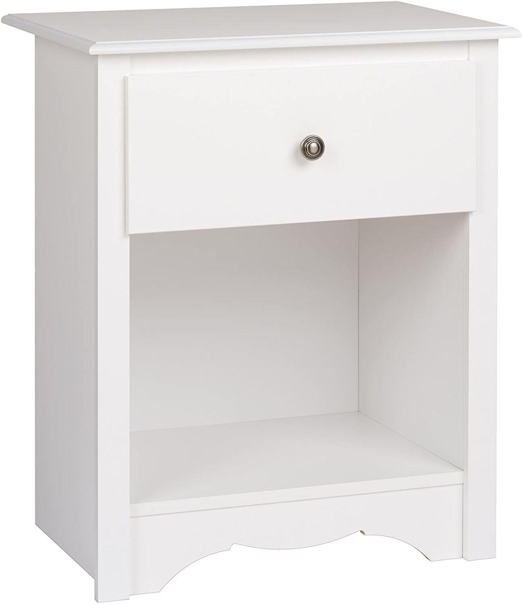 Nova Table De Chevet OEM Manufacture Rustic Nordic White Bedside Table Bedroom Modern Nightstand