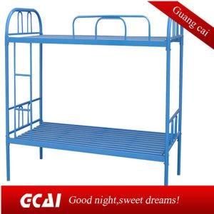 Commercial Heavy Duty Side Rail Bunk Bed with Satirs