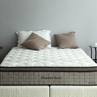 2022 Latest Designs Comfortable Full Size Foam Pocket Spring Mattress