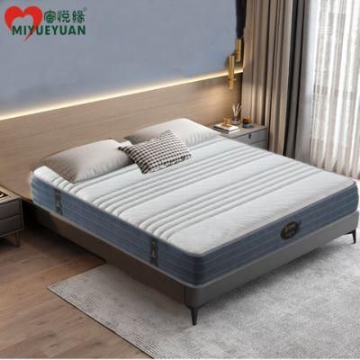 Hotel Bedroom Mattress for Queen Size Double Bed Latex Spring Made of Foam Memory Air Mattress