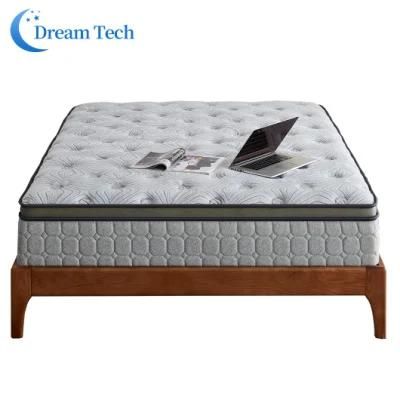 Home Furniture General Use Promotion Memory Foam Inner Spring Mattress in a Box