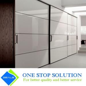 White Color Sliding Door Bedroom Furniture Wardrobe (ZY 2021)
