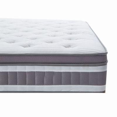 Wholesale Pocket Spring Hotel Double Bed Memory Foam Bedding Mattress for Bedroom