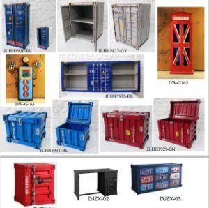 New Designs Shipping Container Furniture with Industrial Metal Desings