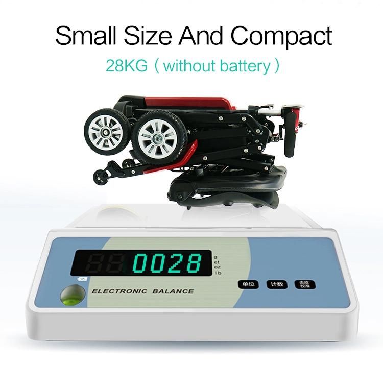 Factory Produces Four Wheel Lithium Battery Electric Scooters with CE and FDA