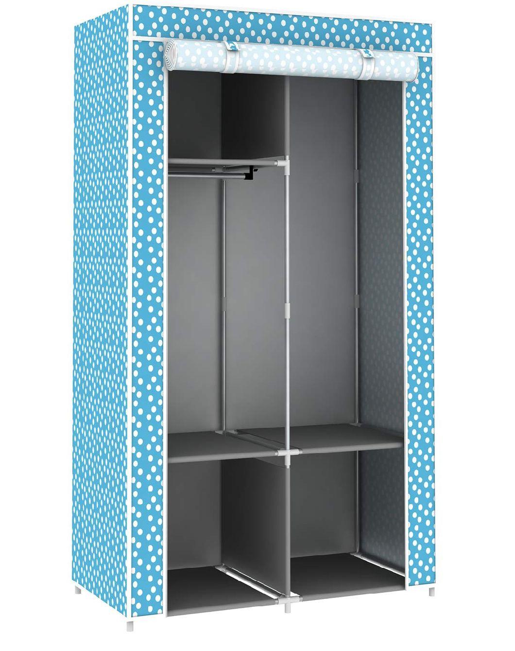 Home Storage and Organizer Non-Woven Iron Tubes Large Capacity Assemble