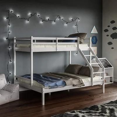 Simple Design House Modern Bedroom Furniture Children Adults Size Wood Bunk Bed