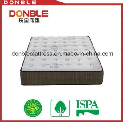 Comfortable Medium Soft Pocket Spring Mattress in Color Matching