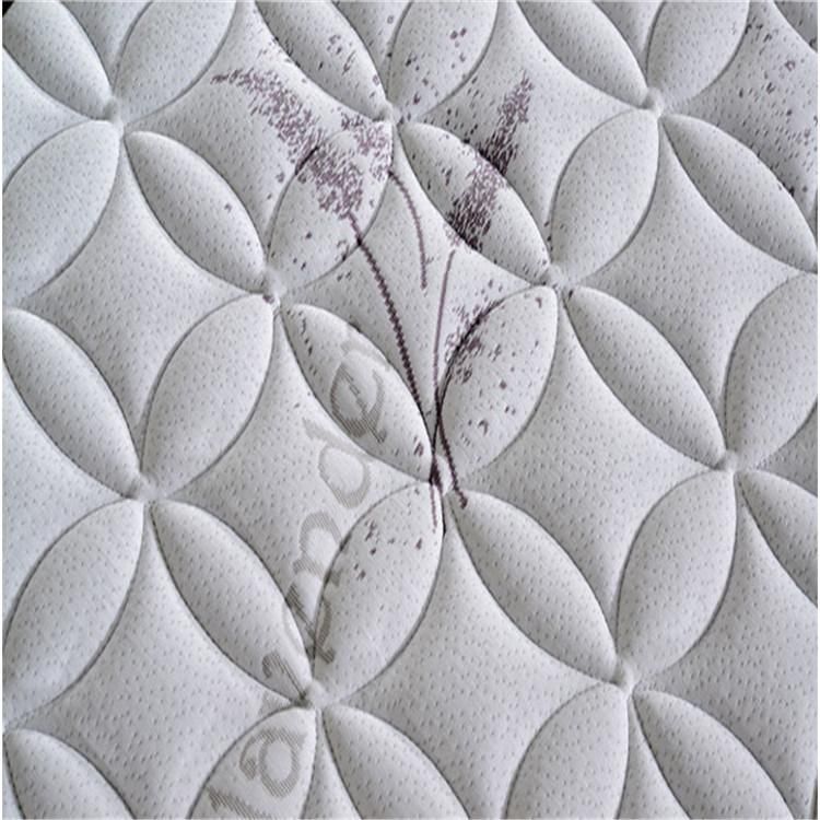 Pillow Top 5 Zones Gel Memory Foam Natural Latex Bed Pocket Spring Mattress