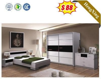 New Design King Size Master Luxury Modern White Full Bedroom Furniture Sets