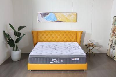 King Size Latex Memory Foam Medium Rolled Mattress for Home Furniture (SL2109)